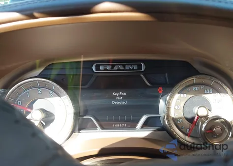 2019 Ram 1500 Longhorn 4X4 5'7 Box из США, поврежденный, VIN 1C6SRFKT2KN917060